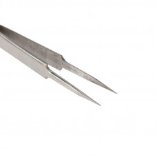 Пинцет прямой с острыми кончиками 125мм (блистер) REXANT
