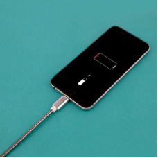 Кабель USB-A – Lightning для Apple, 2,4А, 1м, в металлической оплетке REXANT