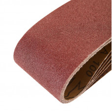 Лента шлифовальная бесконечная, 75х533мм, P100 (5 шт/уп) KRANZ