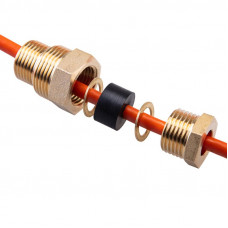 Кабель греющий саморегулирующийся пищевой 10 ККНС 2ЛПп-ЭЛ 65/85, готовый комплект в трубу, 20м/200Вт PROconnect