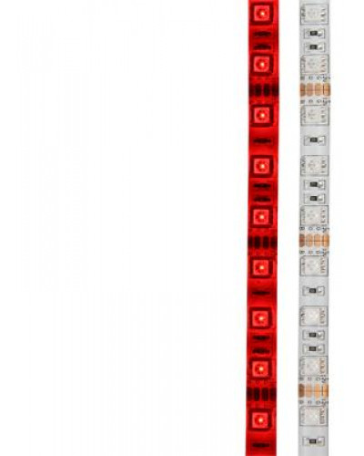 Лента светодиодная 12В, SMD5050, 14,4Вт/м, 60 LED/м, красный,10мм, 5м, IP65 LAMPER