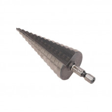 Сверло по металлу ступенчатое 4,0-30,0мм, 98мм, 62 HRC KRANZ