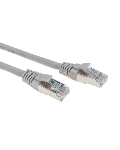 Патч-корд F/UTP, CAT 6, RJ45-RJ45, 26AWG, LSZH, серый, 5м REXANT