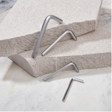 Набор ключей имбусовых HEX KRANZ 1,5-10 мм, CrV, 9 шт.