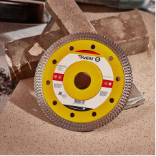 Диск алмазный отрезной ультратонкий 125x22,2x1,4x10 мм KRANZ