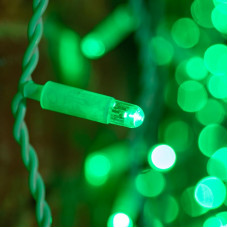 Гирлянда светодиодная Занавес 2х1,5м 360 LED ЗЕЛЕНЫЙ белый ПВХ IP65 постоянное свечение 230В блок в комплекте NEON-NIGHT