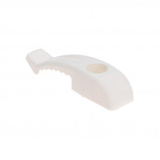 Держатель кабеля для прямого монтажа односторонний белый, 67мм (20шт/уп) REXANT