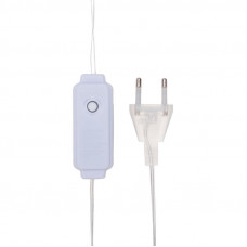 Гирлянда Светодиодный занавес из росы Фейерверк 3х2м 600 LED ТЕПЛЫЙ БЕЛЫЙ IP20 230В NEON-NIGHT