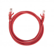 Патч-корд U/UTP, CAT 5e, RJ45-RJ45, 26AWG, LSZH, красный, 2м REXANT