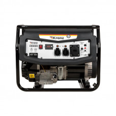 Генератор бензиновый KR8000, 8кВт, 230В, 25л, ручной старт KRANZ