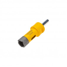 Коронка алмазная профессиональная по керамограниту и железобетону М14, вакуумное спекание, 20мм, для УШМ KRANZ