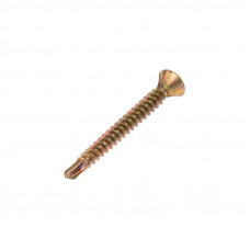 Саморез оконный KRANZ сверло, 3.9х35, желтый цинк, упаковка поставщика ( 8 000 шт. )