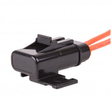 Держатель предохранителя типа Мини, влагозащищенный, на проводе REXANT