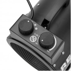 Пушка тепловая электрическая, круглая, регулировка угла наклона, ТЭН, 3кВт REXANT