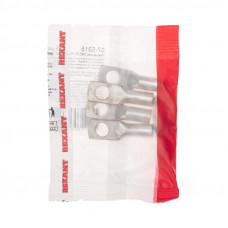 Наконечник медный луженый ТМЛ 25–10–8 (25мм² - Ø10мм) ГОСТ 7386-80 (в упак. 5 шт.) REXANT