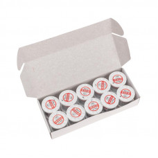 Припой с канифолью ПОС-61, 100г, Ø0,8мм, (олово 61%, свинец 39%), катушка REXANT