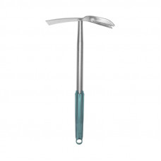 Мотыжка комбинированная 3 витых зубца с цельнометаллической ручкой, покрытой пластиком ЧЕТЫРЕ СЕЗОНА