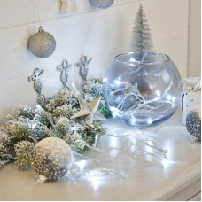 Гирлянда Твинкл-Лайт 4 м, 25 LED, прозрачный ПВХ, цвет свечения белый NEON-NIGHT