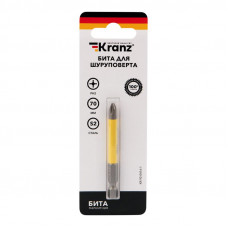 Бита для шуруповерта PH2х70 мм (1 шт./уп.) Kranz