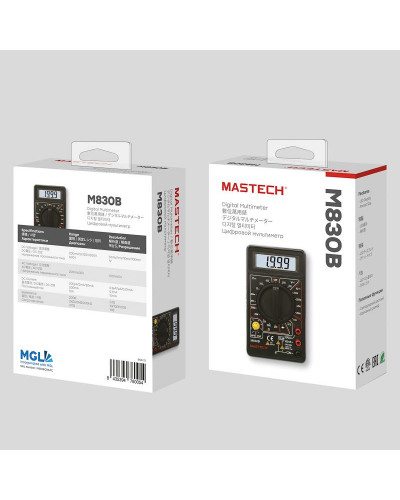Портативный мультиметр M830B MASTECH