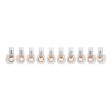 Концевой зажим винтовой изолированный КЗВИ 10 мм² (10х1) (10 шт./уп.) REXANT