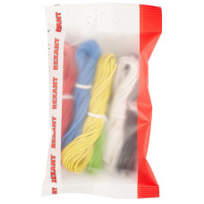 Набор автопровода «Радуга» 1х0,50мм, 6 цветов (белый, желтый, зеленый, красный, синий, черный) по 3м REXANT