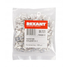 Наконечник кольцевой REXANT НК,  ø5.2 мм, 4 мм², ТМЛ (DIN) 4-5