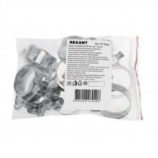 Хомут силовой 36-39-0,8мм, (10 шт/уп) REXANT