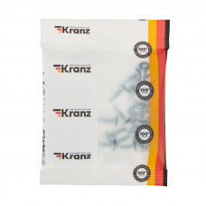 Саморез с прессшайбой ПШС сверло 4,2х16мм, пакет (25 шт/уп) KRANZ