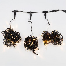 Гирлянда LED ClipLight 24V, 3 нити по 10 метров, цвет диодов ТЕПЛЫЙ БЕЛЫЙ