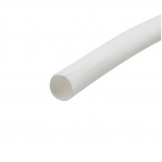 Трубка термоусаживаемая ТУТ нг 4,0/2,0мм, белая, ролик 2,44м REXANT