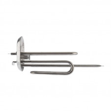 Нагревательный элемент для бойлера ТЭН 2500 Вт  (1000+1500), TW, нерж, овальный фланец Ø80/110, место под анод М5, клеммы под разъем, L265мм, 220V,REXANT