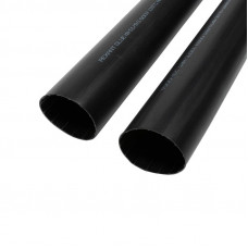 Трубка термоусаживаемая СТТК (6:1) клеевая 51,0/8,5мм, черная, упаковка 2 шт. по 1м REXANT