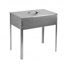 Мангал-коптильня сборный Эконом 400х250х400мм, с 6 шампурами, в гофрокартонной коробке СОКОЛ