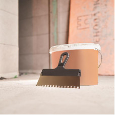 Шпатель фасадный REXANT 250 мм зуб 8х8 нержавеющая сталь, пластмассовая ручка