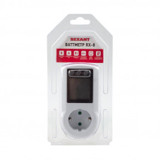 Ваттметр RX-8 горизонтальный 2х тарифный 16А REXANT