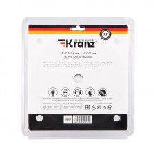 Диск пильный 200 мм х 56 зуб х 30/20 мм KRANZ