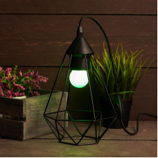 Лампа накаливания, диаметр 45мм, E27, 10Вт, зеленая колба, 230В NEON-NIGHT