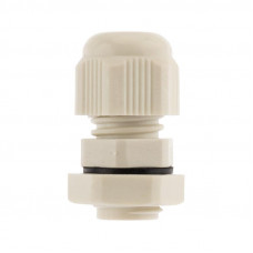 Кабельный ввод PG-7 (3,5-6 мм) серый (в упак. 3шт)