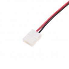 Коннектор с проводами для одноцветной светодиодной ленты SMD 8мм REXANT