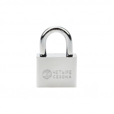 Замок навесной серия Сталь 50мм ЧЕТЫРЕ СЕЗОНА