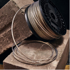 Трос стальной в ПВХ оплетке d=3,0мм, прозрачный (бухта 200м) REXANT