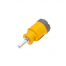 Коронка алмазная профессиональная по керамограниту и железобетону М14, вакуумное спекание, 40мм, для УШМ KRANZ