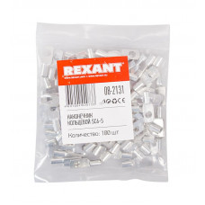 Наконечник кольцевой REXANT НК, ø5.2 мм, 6 мм², ТМЛ (DIN) 6-5