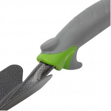 Совок садовый широкий с прорезиненной ручкой, 35х8,5см ЧЕТЫРЕ СЕЗОНА