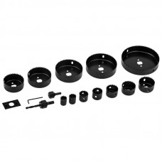 Набор кольцевых пил по дереву, 19-127 мм, 16 предметов KRANZ