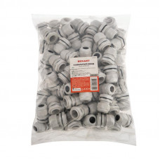 Кабельный ввод PG-16 (10-14мм) серый REXANT