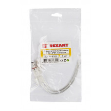 Соединительный кабель (2pin) герметичный (IP67) 2х0.35мм²  прозрачный  REXANT