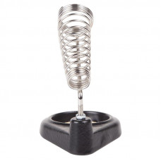 Подставка под паяльник, ниша круглая, губка, чугун REXANT