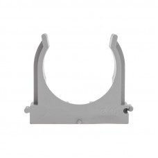 Крепеж-клипса для трубы ø40мм, серая (30 шт/уп) REXANT